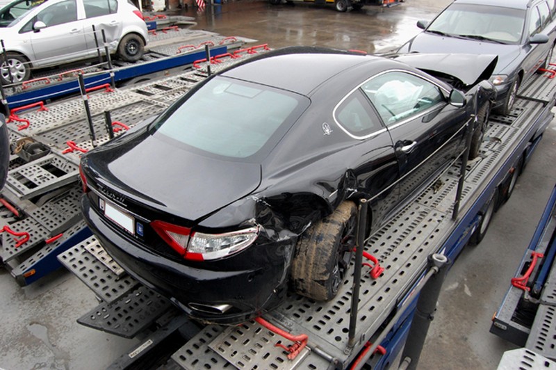 maserati crash