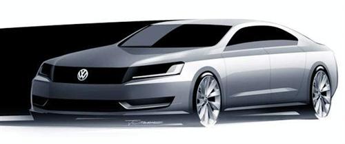 vw-new-2010-mid-size-sedan-design-sketch-custom vw-new-2010-mid-size-sedan-design-sketch-custom