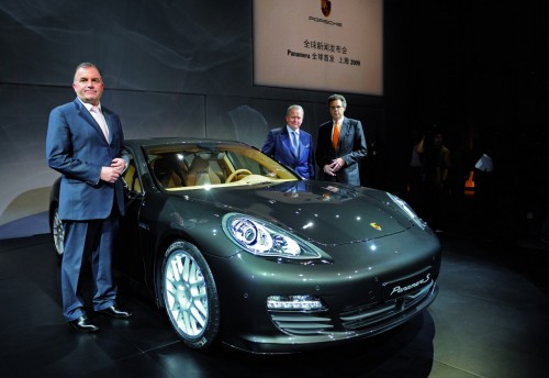 porsche-panamera at shanghai 2009