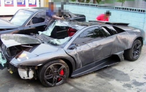 murcielago crash korea