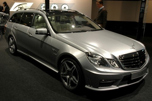 2010 Mercedes E63 AMG Estate Live at Frankfurt 2009 2010 Mercedes E63 AMG Estate Live at Frankfurt 2009