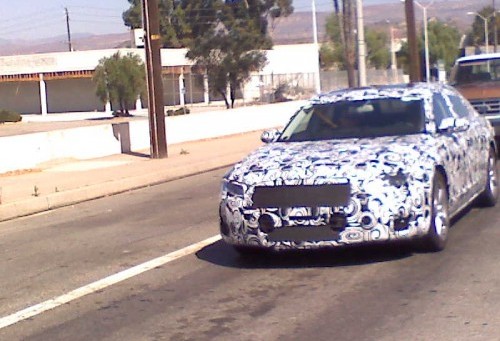 Audi A8 spy Audi A8 spy