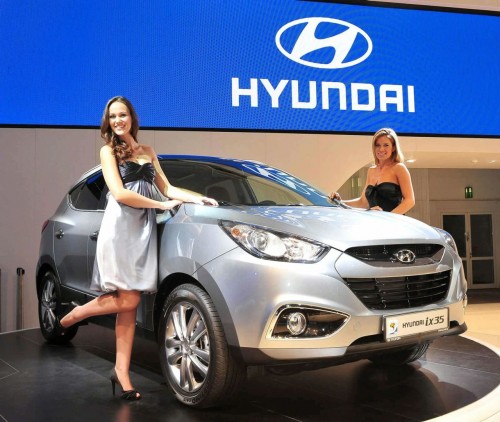 Hyundai Tucson ix35 live at Frankfurt 2009
