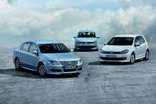 VW BlueMotion Polo, Golf and Passat Production Versions