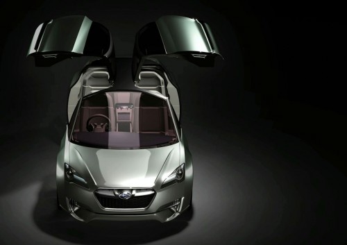 Subaru Hybrid Tourer Concept prelaunch renderings