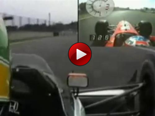 senna schumacher video