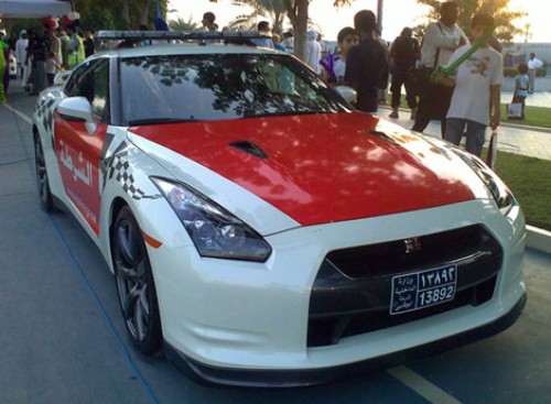 Nissan GT-R Police Car