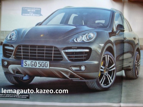 Porsche Cayenne 2011 Scans