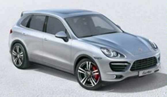 Porsche Cayenne 2011 car configurator screenshot leak