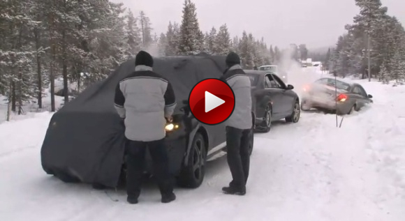 mercedes snow