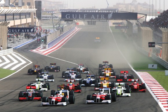 f1 bahrain 2009 start