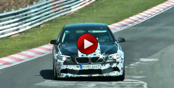bmw m5 spyvideo