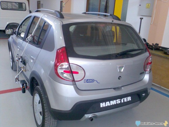 Dacia Hamster spy photos