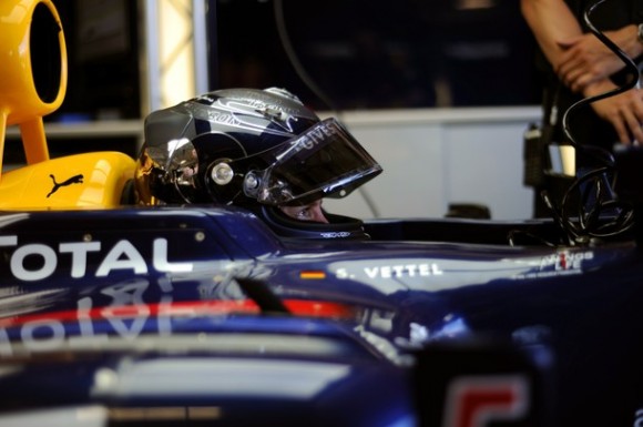 Red Bull's German driver Sebastian Vettel