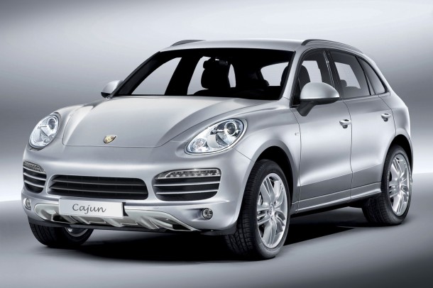 Porsche Cajun Rendering