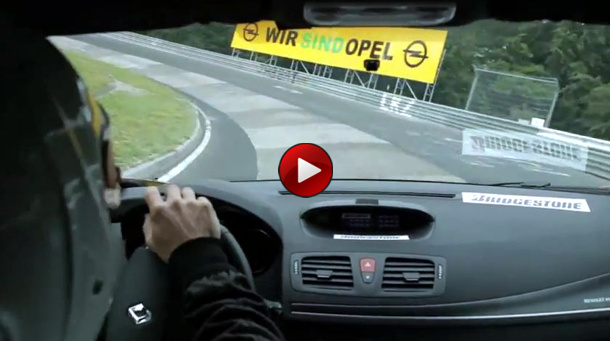 Video Renault Megane RS Trophy 807 Nurburgring