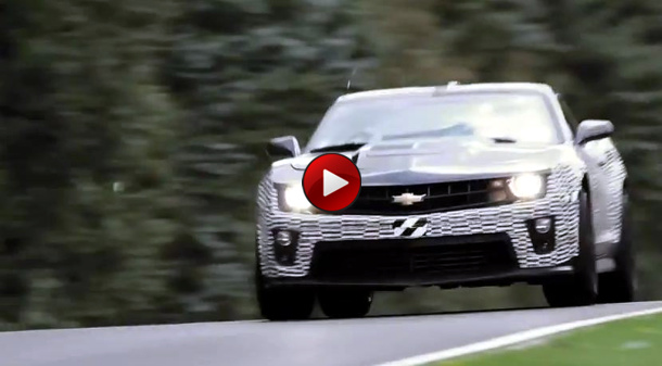 Video: Chevrolet Camaro ZL1 2012 &sigma;&tau;&omicron; Nurburgring