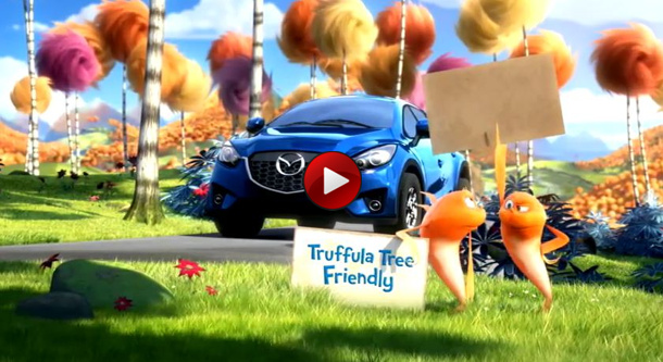 Video: &Delta;&iota;&alpha;&phi;ή&mu;&iota;&sigma;&eta; &tau;&omicron;&upsilon; Mazda CX-5 &mu;&epsilon; &pi;&rho;&omega;&tau;&alpha;&gamma;&omega;&nu;&iota;&sigma;&tau;ή &tau;&omicron;&nu; Dr. Seuss&rsquo; The Lorax
