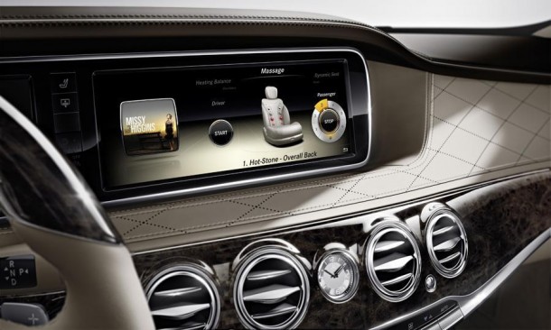 new Mercedes S-Class interior