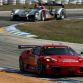 SEBRING, FL - MARCH 21:  Mika Salo driver of the #62 Risi Competizione Ferrari 430 GT leads Mike Rockenfeller driver of the #1 Audi Sport North America Audi R15 out of turn five during the 57th Annual Mobil1 12 Hours of Sebring at Sebring International Raceway on March 21, 2009 in Sebring, Florida.  (Photo by Doug Benc/Getty Images) *** Local Caption *** Mika Salo;Mike Rockenfeller