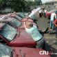 156 illegal taxi destroyed in China