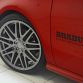 Mercedes A-Class 2013 red with Brabus rims