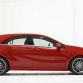Mercedes A-Class 2013 red with Brabus rims