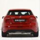 Mercedes A-Class 2013 red with Brabus rims