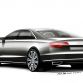 2014 Audi A8 facelift official design sketch