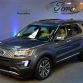 LOS ANGELES, CA., Nov 17, 2014-- New 2016 Ford Explorer makes global debut today at 2014 Los Angeles Auto Show. The new Explorer has even more technology features, available 2.3-liter EcoBoostÃÂ® four-cylinder engine and all-new upscale Platinum series. The new Explorer is shown here in Magnetic metallic. Photo by: Sam VarnHagen/Ford