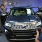 LOS ANGELES, CA., Nov 17, 2014-- The new 2016 Ford Explorer revealed during a media event in Los Angeles; it features even more technology, available 2.3-liter EcoBoostÃÂ® four-cylinder engine and all-new upscale Platinum series, shown here in Magnetic metallic. Photo by: Sam VarnHagen/Ford