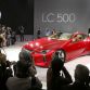 All-New Lexus LC 500 Word DebutDetroit Ð January 11, 2016 Ð Akio Toyoda, Toyota Motor Corporation President and Lexus Chief Branding Officer unveiled the all-new Lexus LC 500 luxury sports car at the North American International Auto Show.  Lexus LC 500 features a 467 hp., V-8 engine, a 10-speed automatic transmission and amazing driving dynamics.  For more information contact Maurice Durand at 714-889-9908.