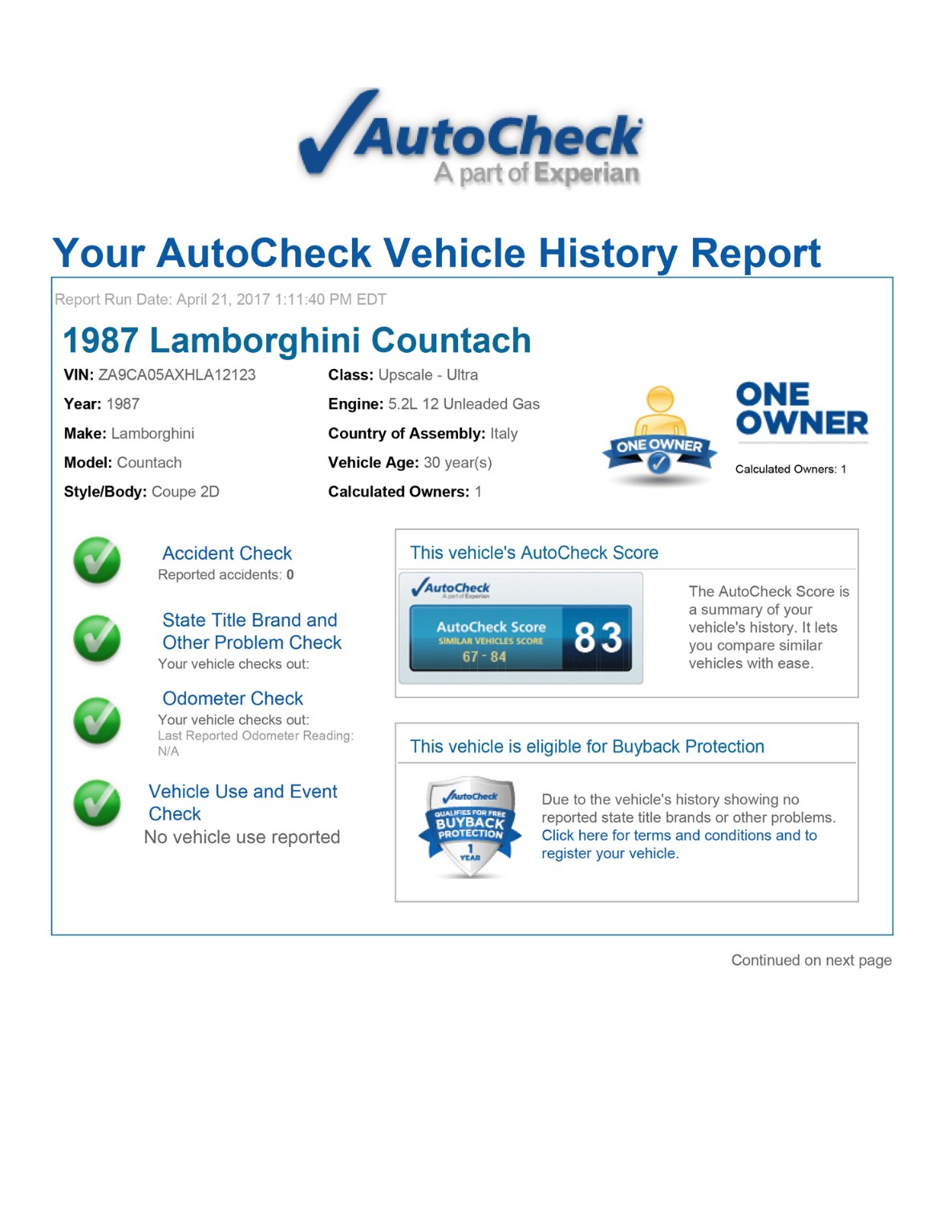 1987_Lamborghini_Countach_5000_QV_auction_40