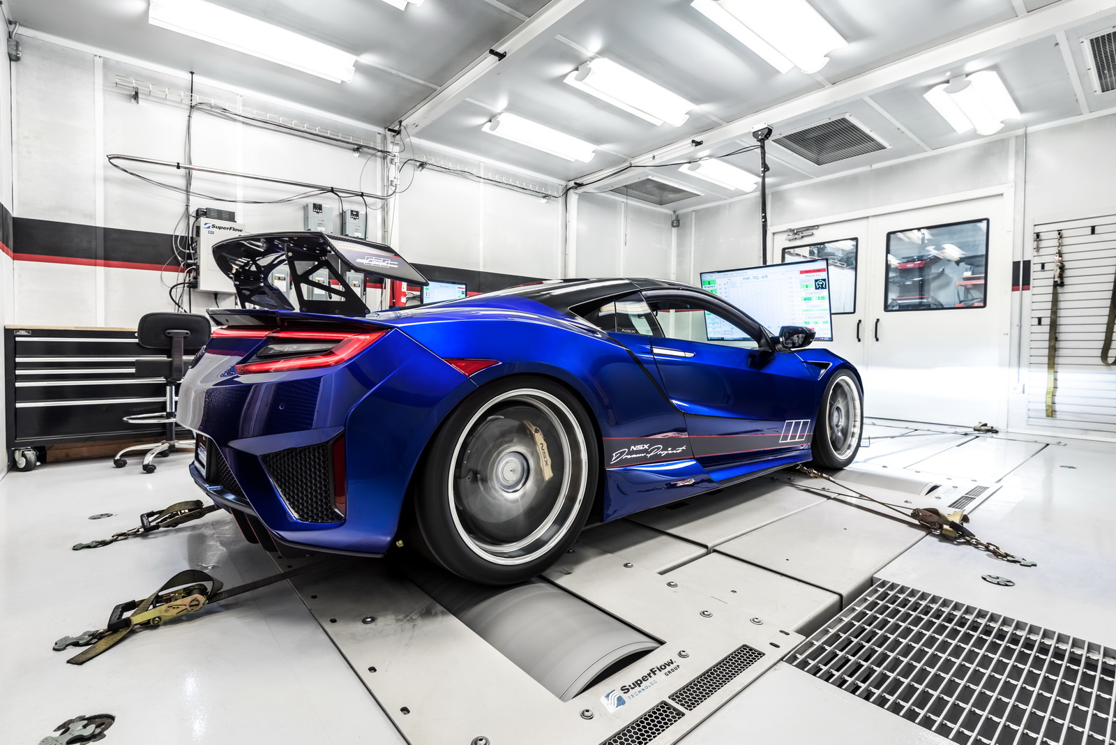 Debuting at SEMA, the second generation Acura NSX “Dream Project,” created by acclaimed NSX specialist, ScienceofSpeed, features subtle enhancements to the supercar’s powertrain, suspension and styling to elevate performance.