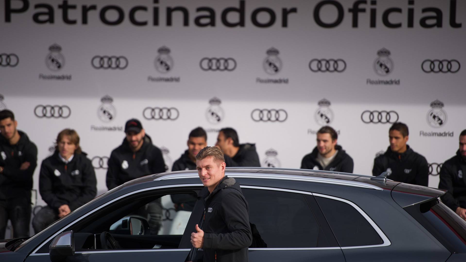 Audi hands over company cars to Real Madrid stars