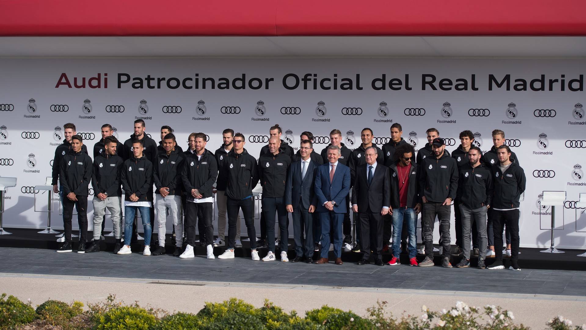 Audi hands over company cars to Real Madrid stars