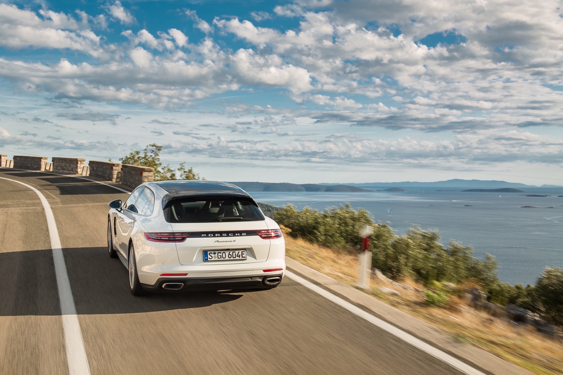 Porsche Panamera Sport Turismo regional press launch event. Croatia 2017. Photos by KL-Photo.com
