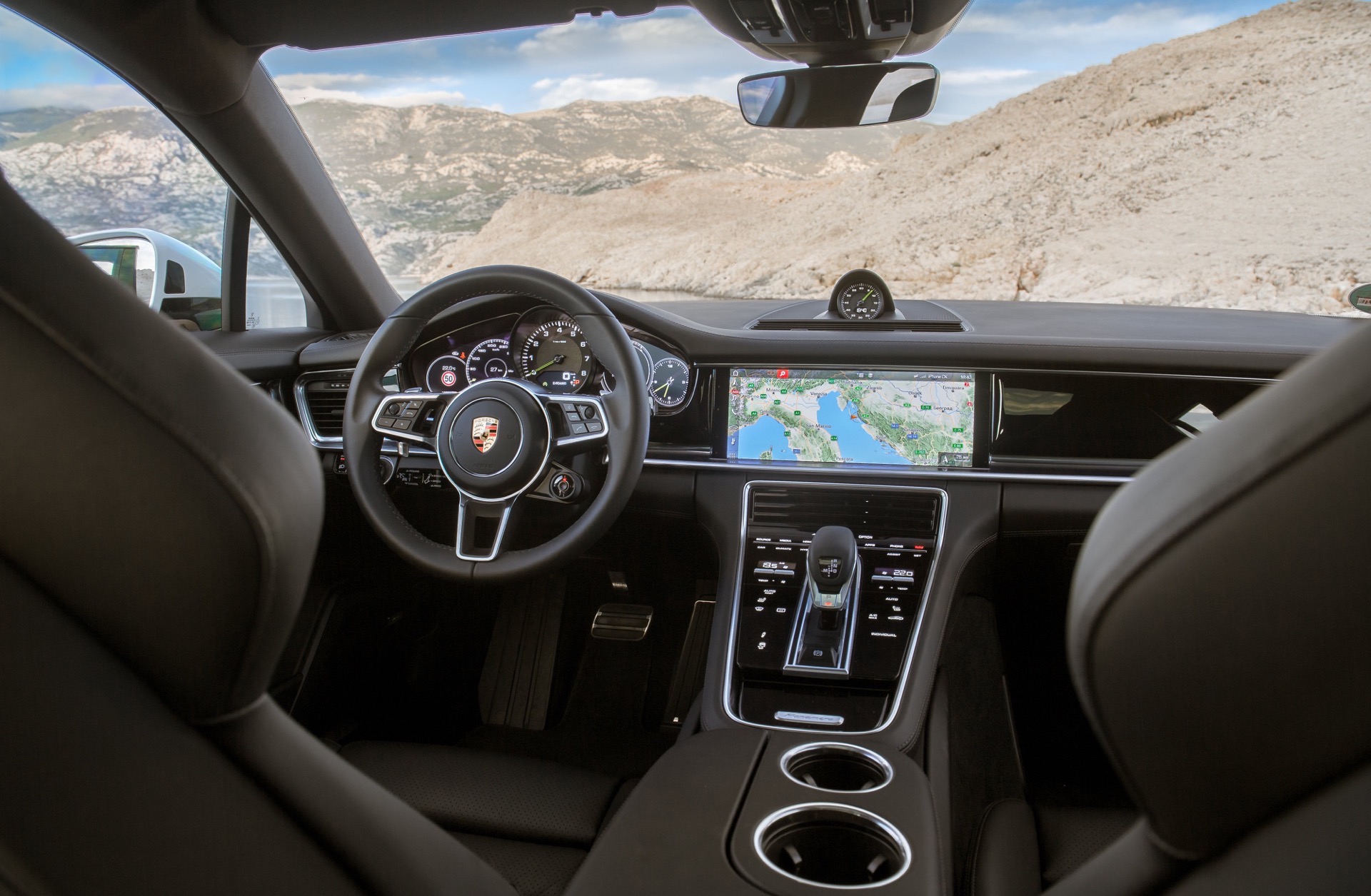 Porsche Panamera Sport Turismo regional press launch event. Croatia 2017. Photos by KL-Photo.com