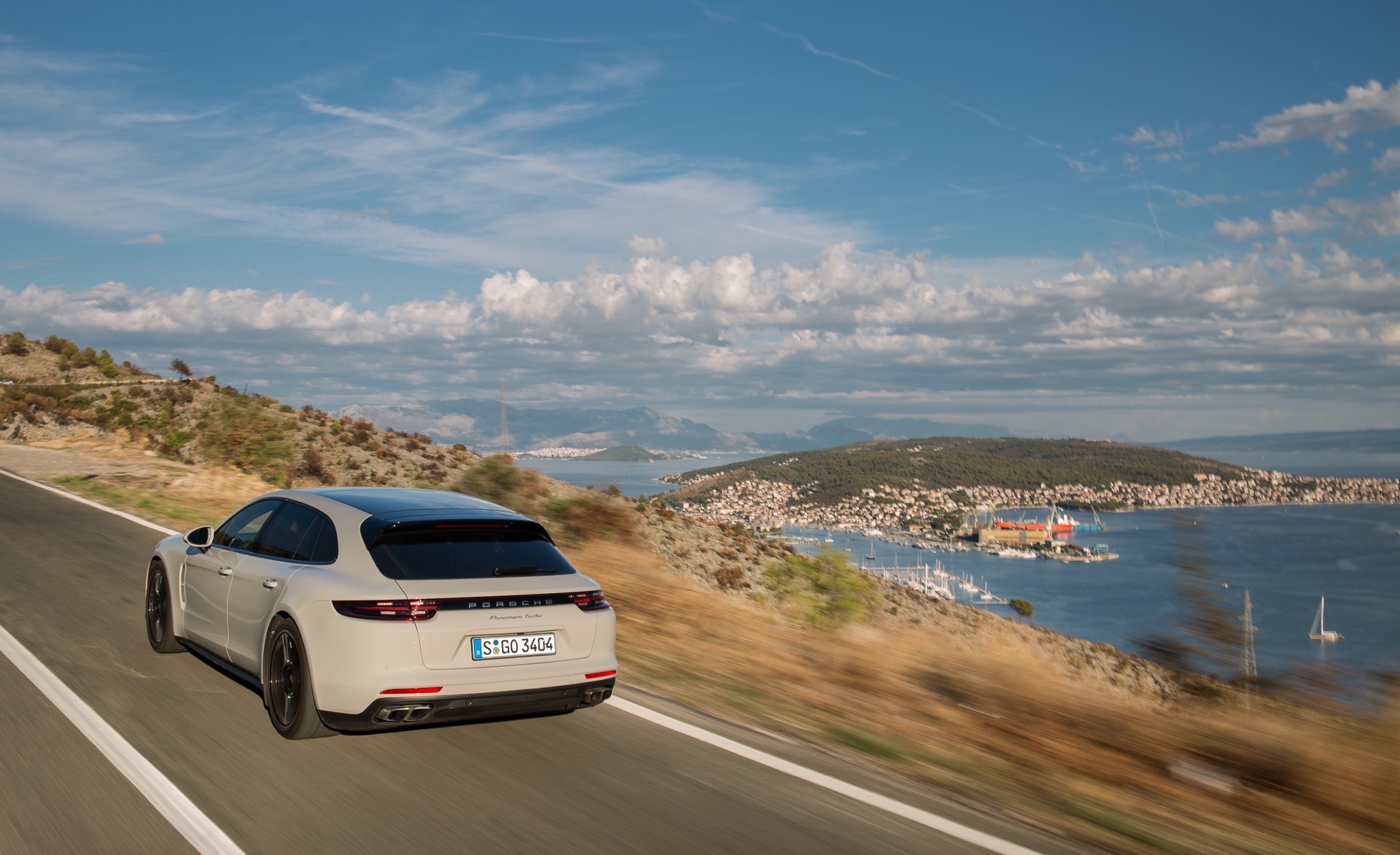 Porsche Panamera Sport Turismo regional press launch event. Croatia 2017. Photos by KL-Photo.com
