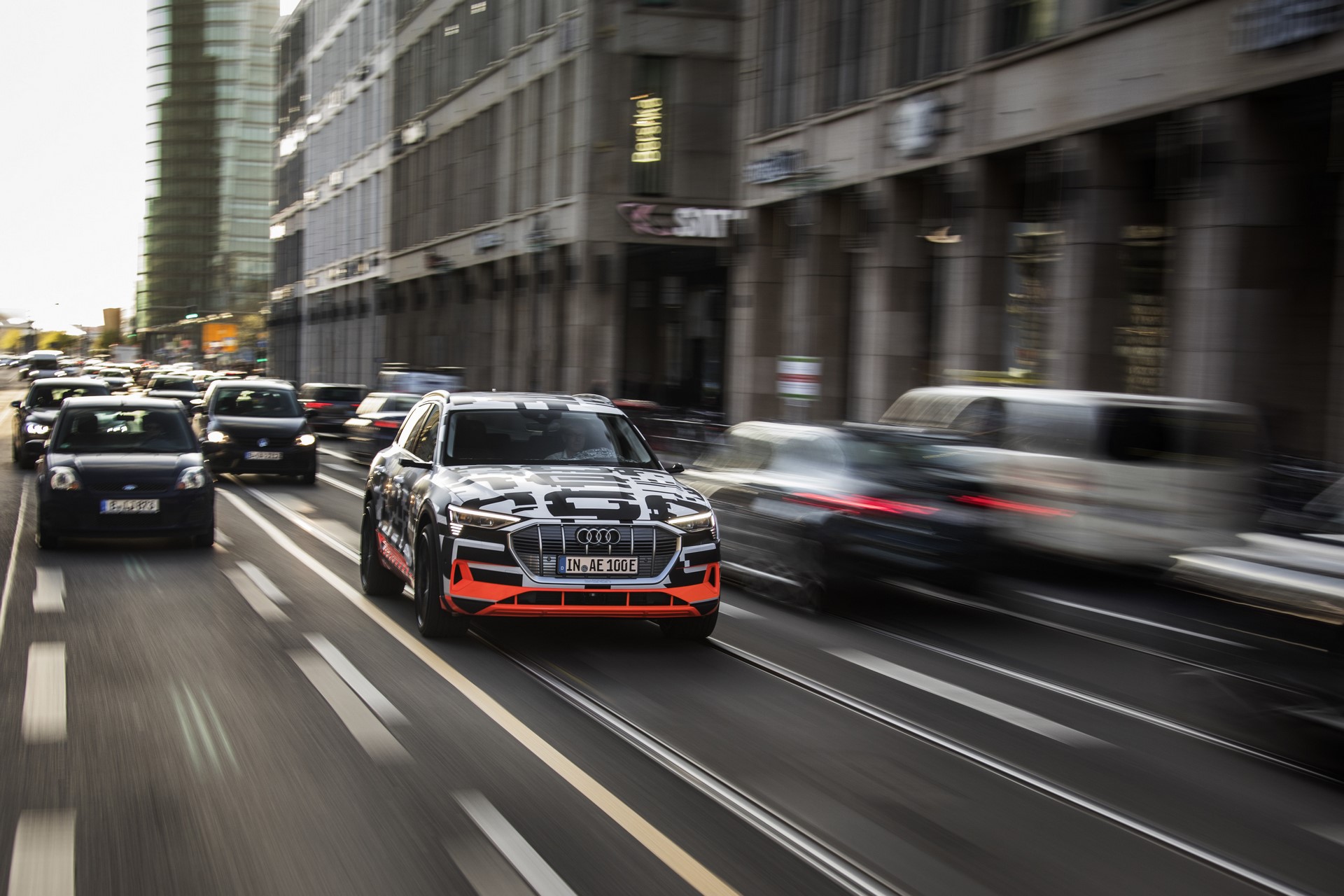 The Audi e-tron Prototype in Berlin