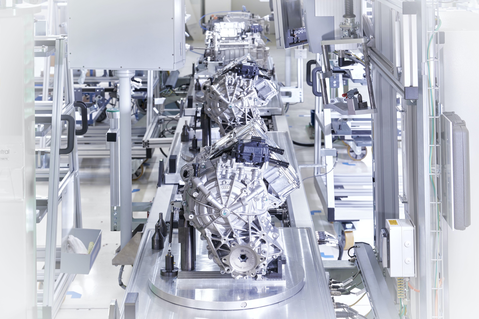 New era: Audi Hungaria starts  series production of electric mot