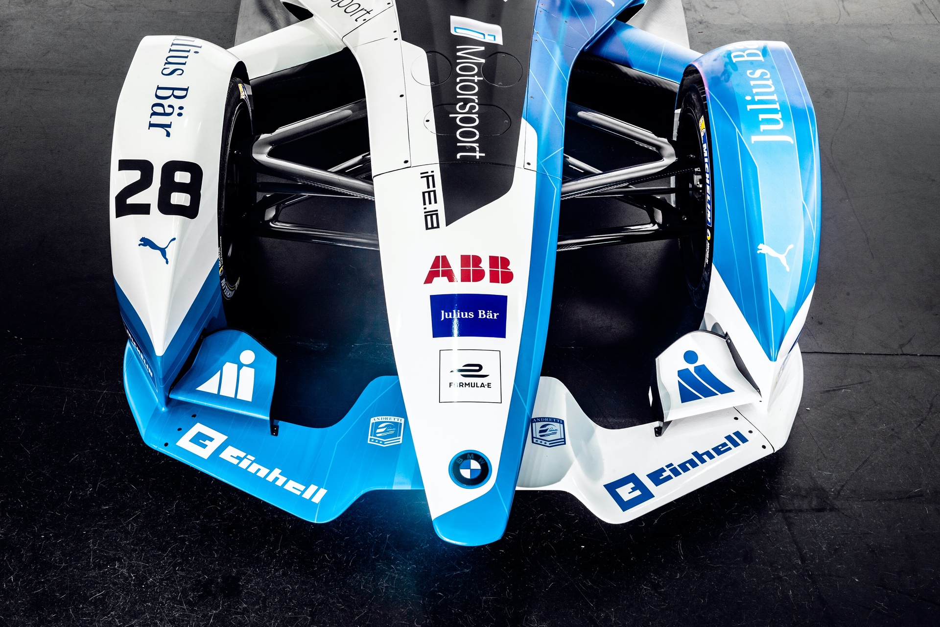 The new BMW iFE.18 for the ABB FIA Formula E Championship (09/18).
