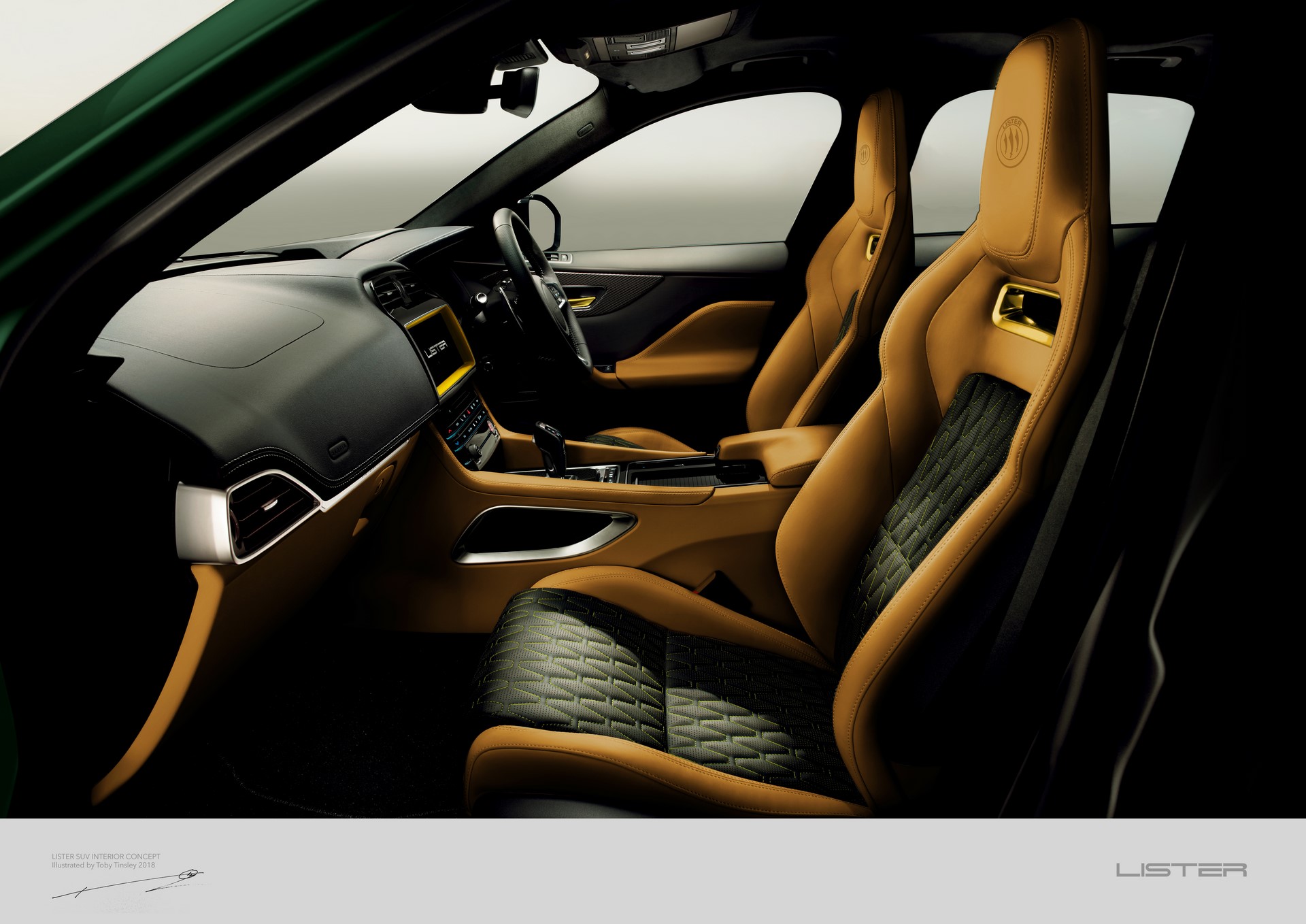 LISTER Interior A3 Front