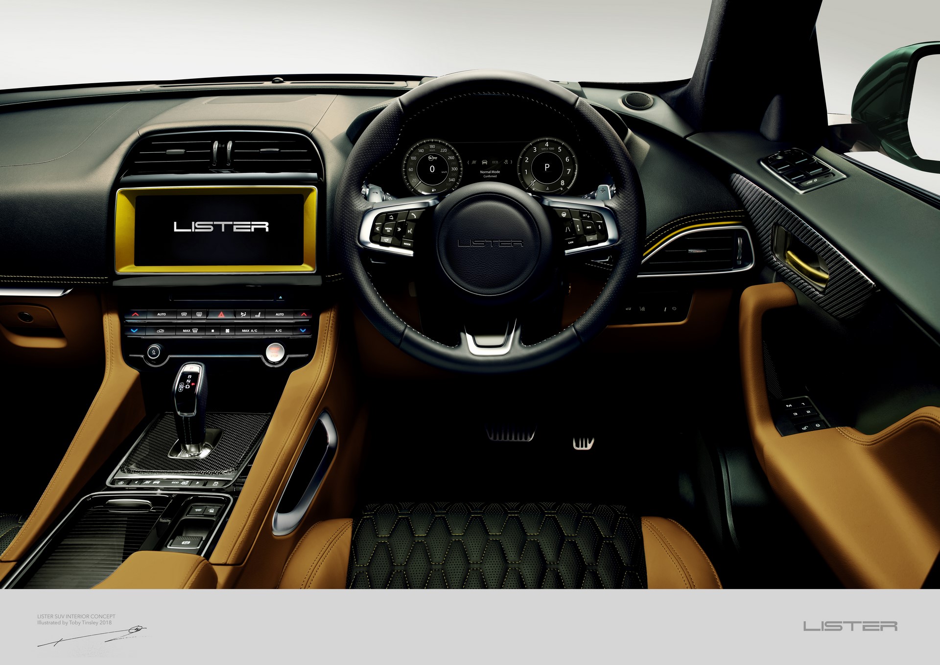 LISTER SUV INTERIOR Driver