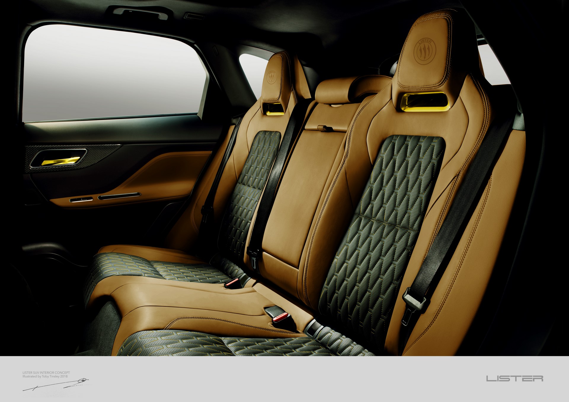 LISTER SUV INTERIOR Passenger Rear