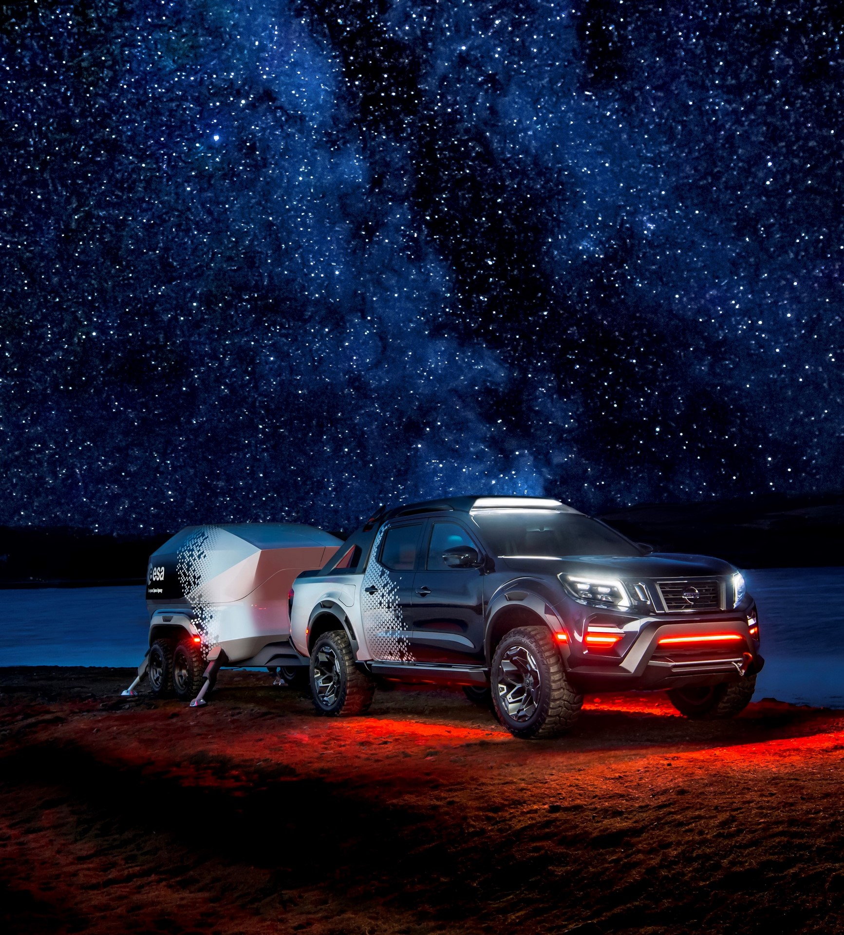 Nissan unveils mobile space observatory: the Nissan Navara Dark Sky Concept