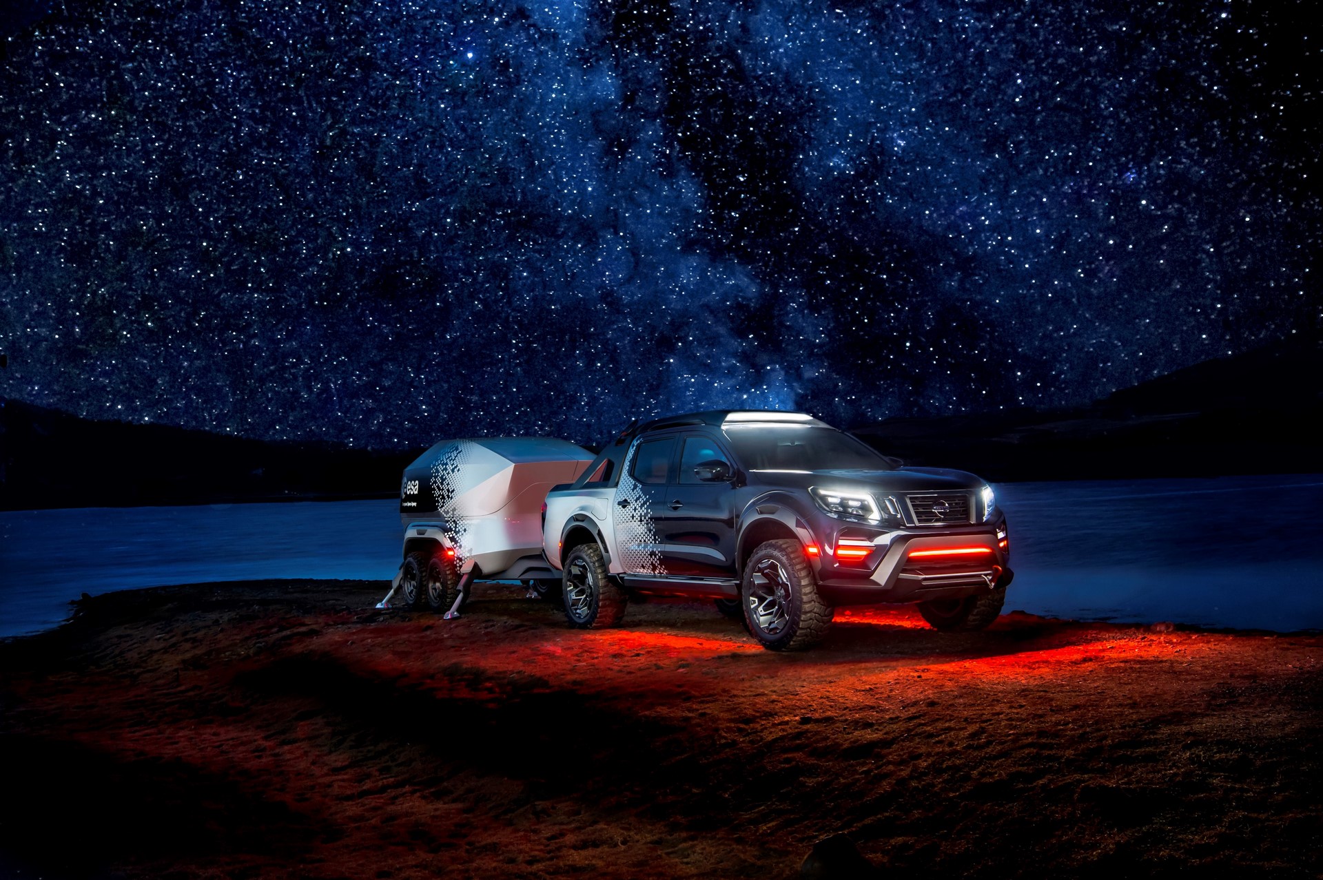 Nissan unveils mobile space observatory: the Nissan Navara Dark Sky Concept