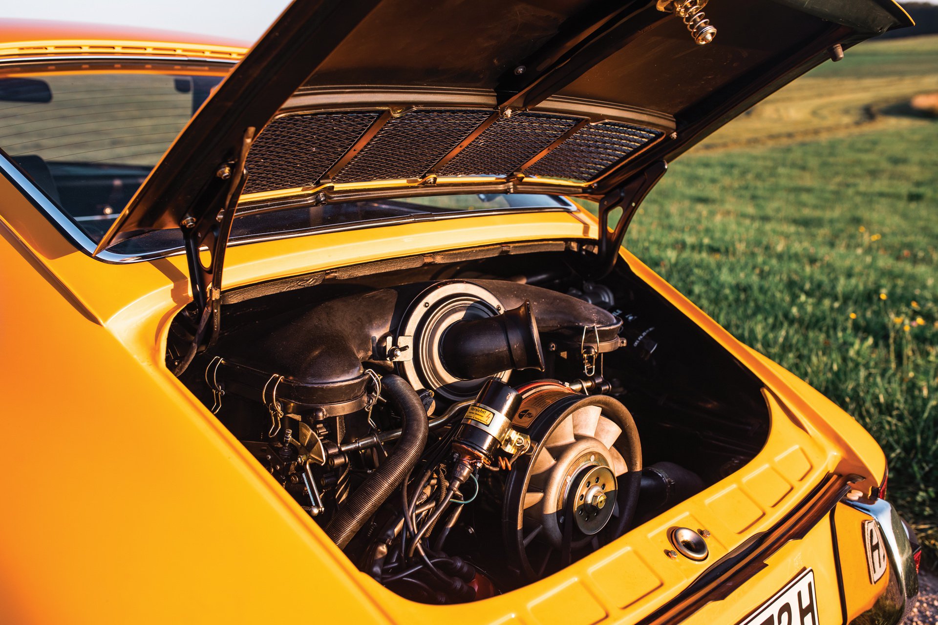 Собираем модель двигателя porsche 911 1966 г