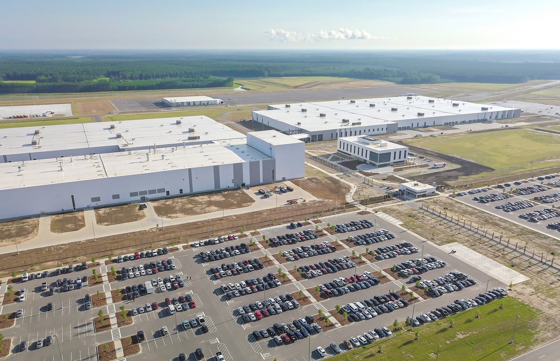 Volvo's new manufacturing plant in South Carolina, USA