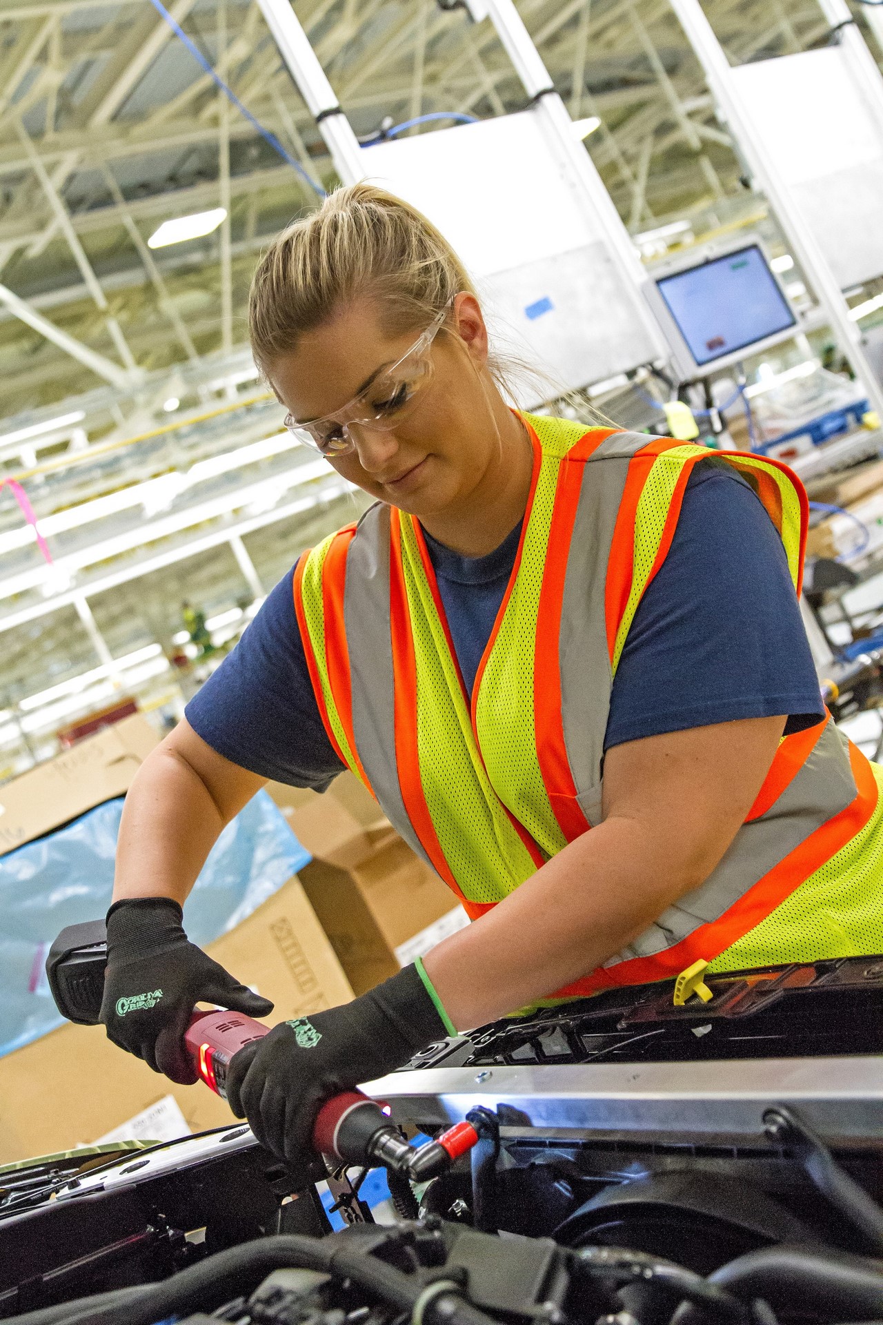 Volvo's new manufacturing plant in South Carolina, USA